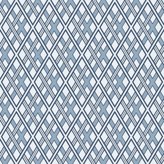 Japanese Diamond Weave Vector Seamless Pattern