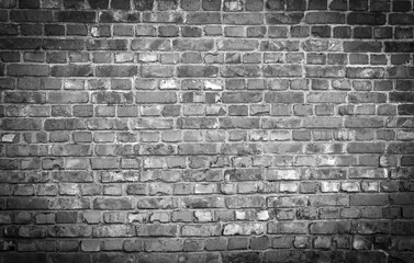 close up Background of brick wall pattern texture. Selective focus