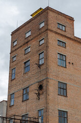 Fototapeta na wymiar View of factory building