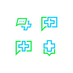 Medical Cross Icon Logo