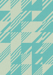 Abstract Geometric Pattern generative computational art illustration