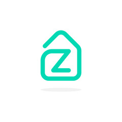 Real Estate Monogram Letter Z