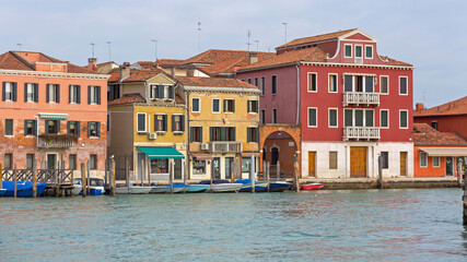 Houses Murano Island Italy