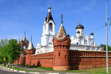 Obraz premium Holy Trinity Mariinsky Monastery is in Yegoryevsk