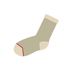 Sock emoji vector illustration