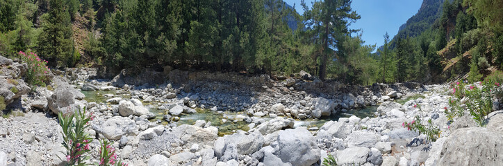 Samaria-Schlucht auf Kreta