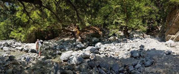 Samaria-Schlucht auf Kreta