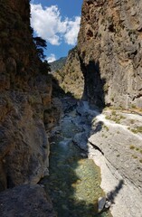 Samaria-Schlucht auf Kreta