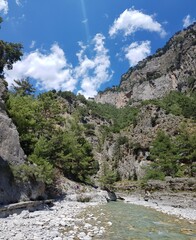Samaria-Schlucht auf Kreta