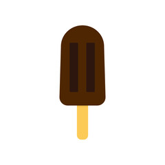 Isolated ice cream vector images on white