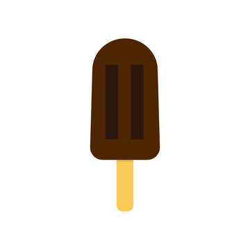 Isolated ice cream vector images on white
