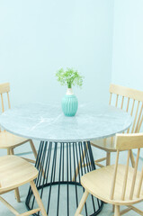 Stylish interior of contemporary room