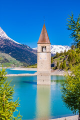 Reschenpas between Austria and Italy