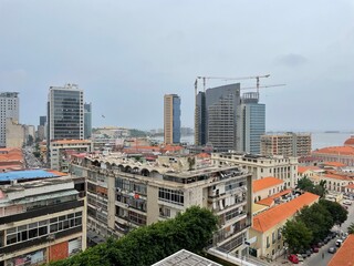 Naklejka premium Luanda city view