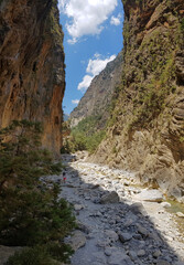 Samaria-Schlucht auf Kreta