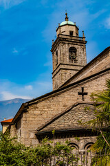 Fototapeta premium Bellagio, a beautiful village at Lake Como in the province Lombardia in the north of Italy