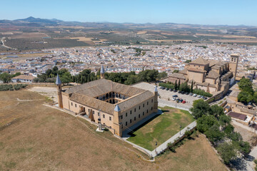 Fototapeta premium vista del centro monumental del municipio de Osuna, Andalucía