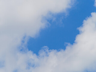 Obraz premium cloud and blue sky in the nice day