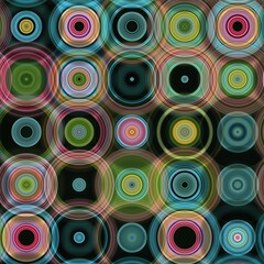 abstract background with circles