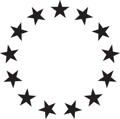 13 Star Betsy Ross Vector Illustration