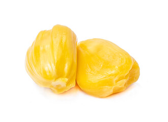 Ripe Jackfruit isolated on white background