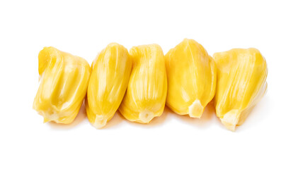 Ripe Jackfruit isolated on white background