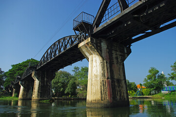 Bridge on the River Kwaai, the famous Burma Death Railway