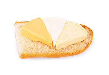 Homemade sandwich with smoked turkey and lettuce