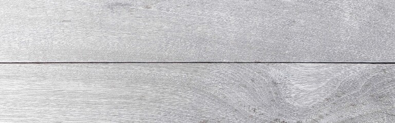 Panorama of White vintage wooden table top pattern texture and seamless background