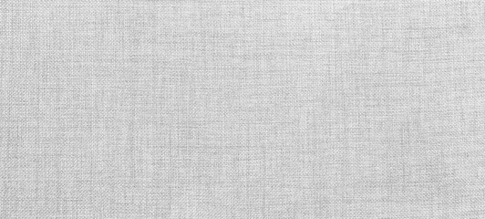 Panorama of White linen texture and background seamless or blue fabric texture - 434930352