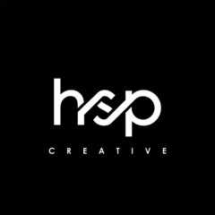 HSP Letter Initial Logo Design Template Vector Illustration