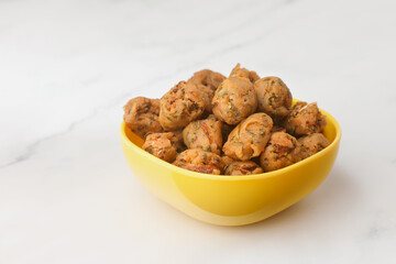 Indian traditional snack spicy Pakoda