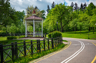 pavilion in the park