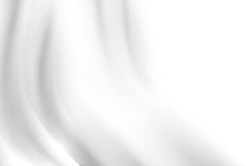 white cloth background abstract with soft waves