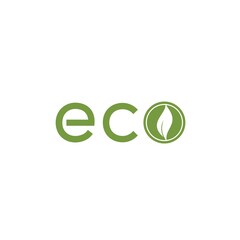 logo design creative eco and leaf