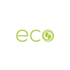 logo design creative eco and leaf