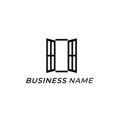design logo creative window and line