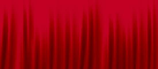 red cloth background abstract with soft waves