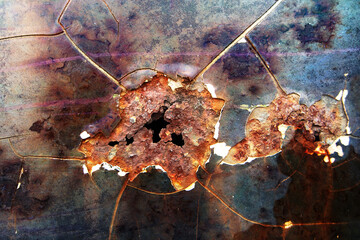 Metal Rust Background, old metal iron rust texture