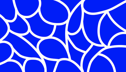 Contemporary poster, book cover, brochure, background template design. Abstract line shape composition. Trendy conceptual illustration. Creative minimalist artistic. Graphic resource, wall decoration.