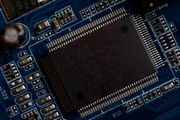 Processor on the PC motherboard.