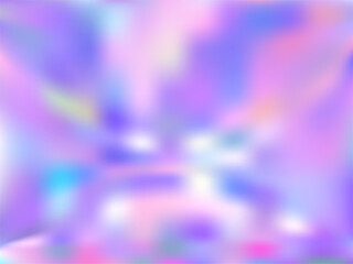 Holographic gradient neon image illustration.