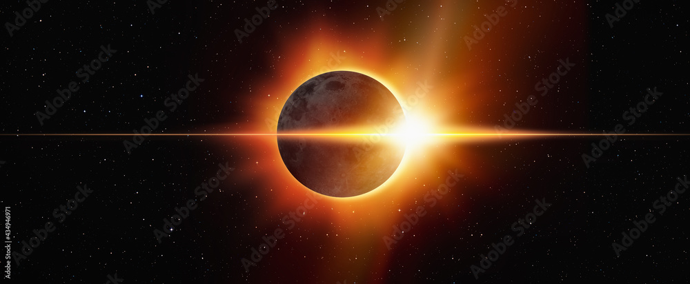 Aufkleber Solar Eclipse 