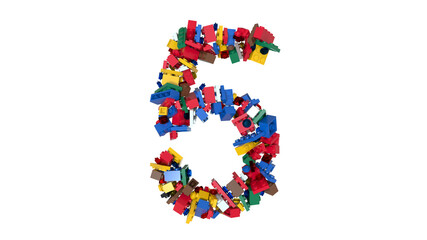 Shuffled Colored Bricks Building Blocks Typeface Text 
5