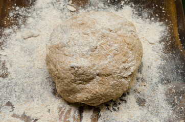 whole wheat dough bun to make homemade bread