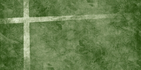 light cross on turbulent green distressed marble with copy space appropriate for a worship slide background