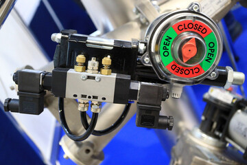 Image of electropneumatic valves.