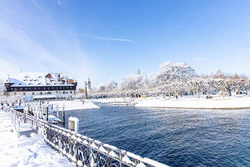 Stadtpark, Winter in Konstanz