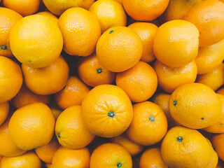 Fresh mandarin oranges texture background of juicy ripe oranges freshly