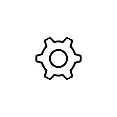 Settings tools icon. Vector illustration